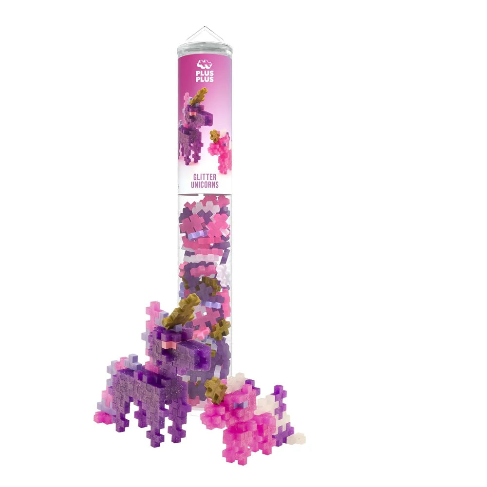 100 Piece Tube - Glitter Unicorns