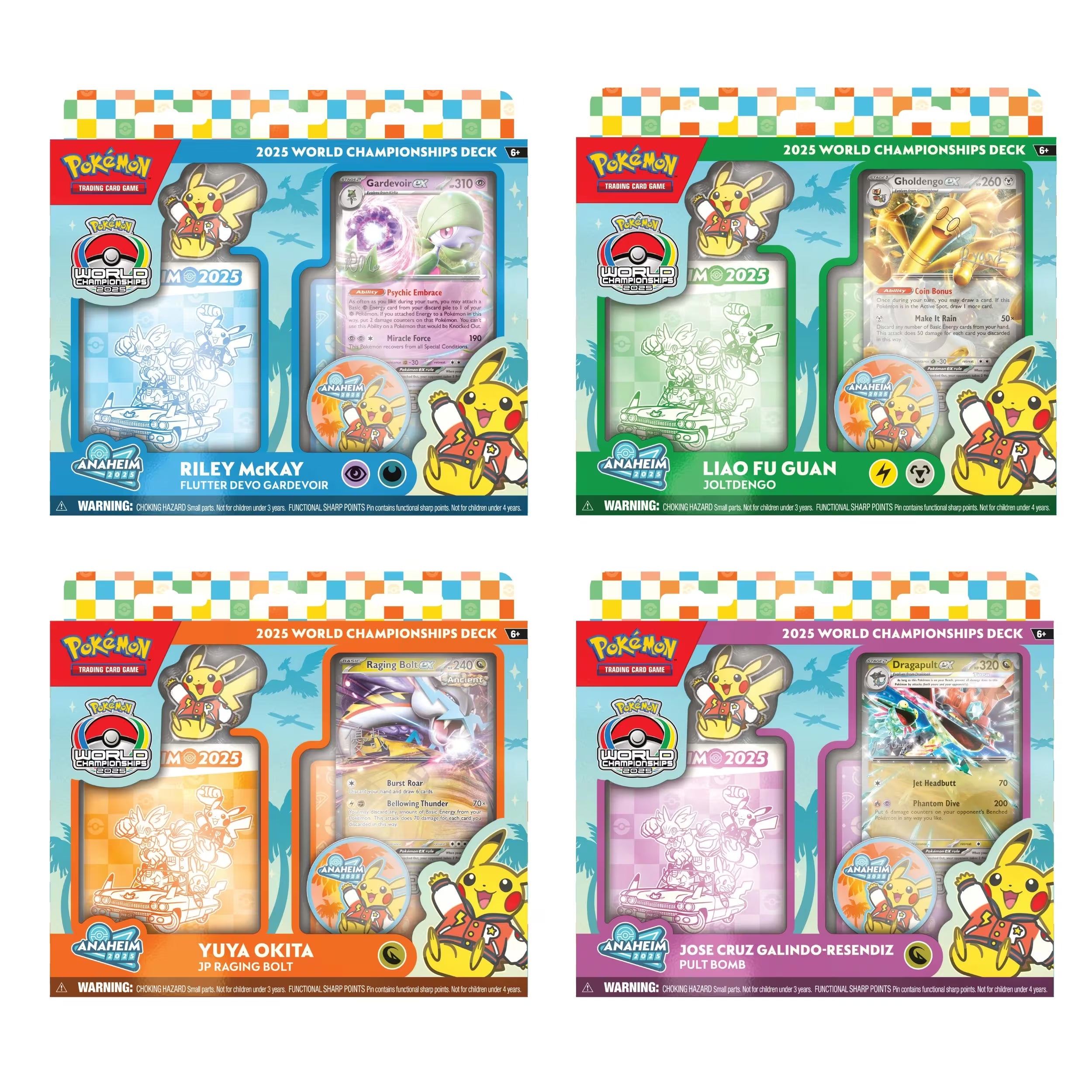Pokémon TCG - 2025 World Championships Deck - Assorted (*Max 1 per customer)