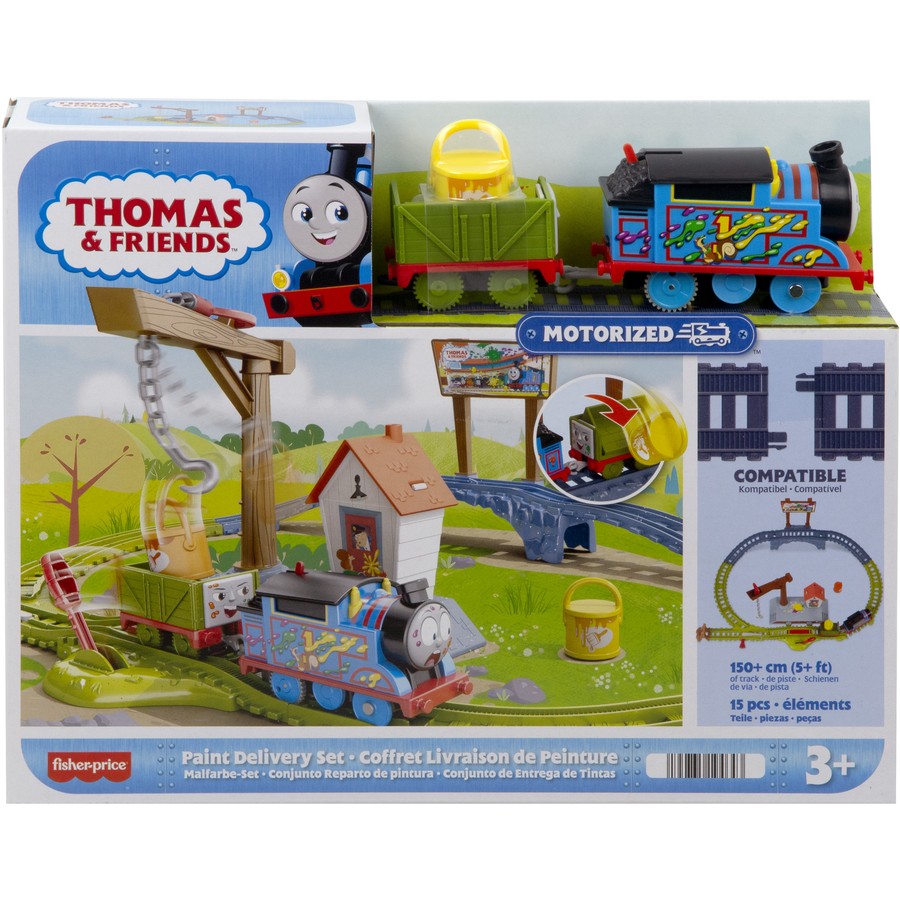 Motorised Thomas Paint Delivery Set