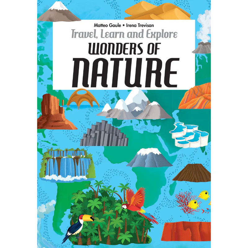 Travel, Learn and Explore - Puzzle and Book Set - The Wonders of Nature 200 pcs