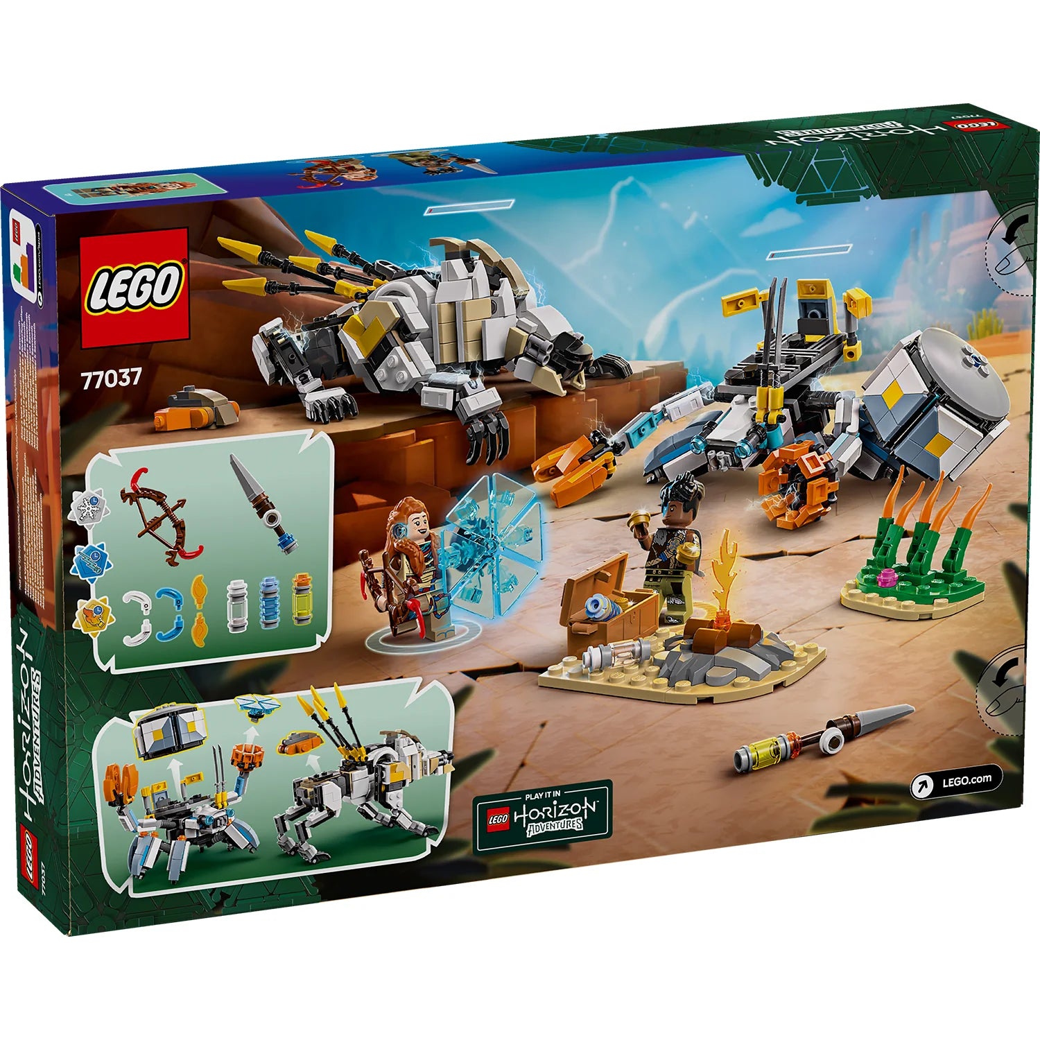 Horizon Adventures™ - Aloy & Varl vs. Shell-Walker & Sawtooth (77037)