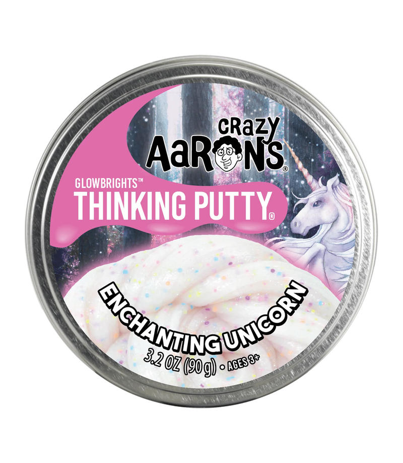 Crazy Aaron's Putty - Enchanting Unicorn - GlowBrights