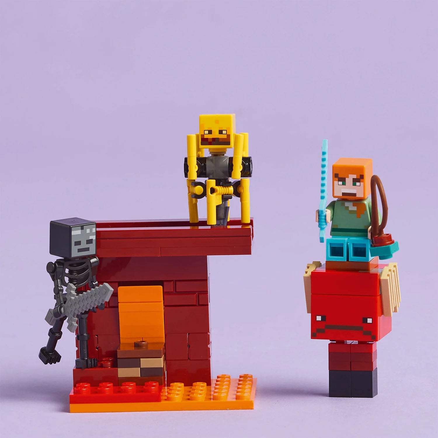 Minecraft® - The Nether Lava Battle (21266)
