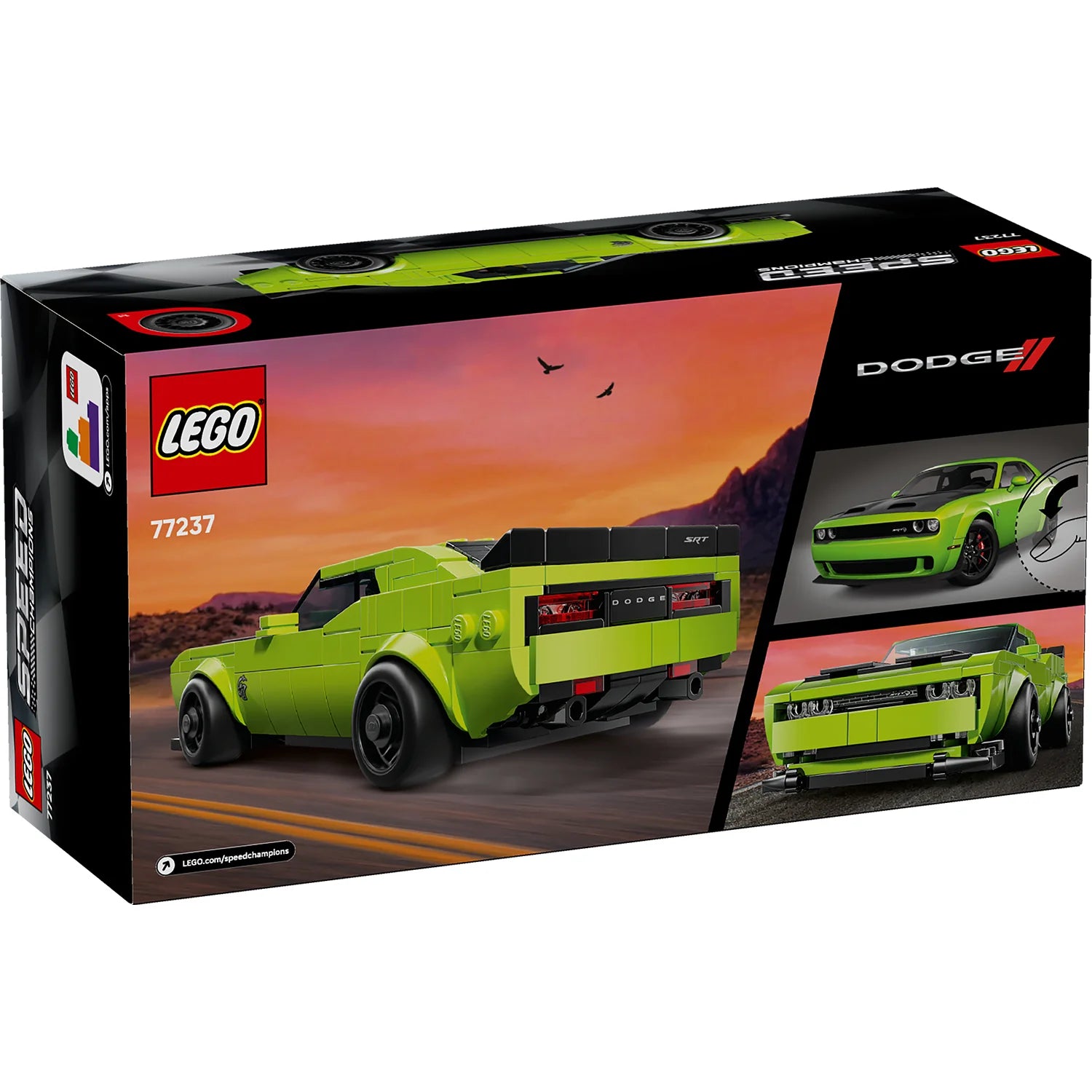 Speed Champions - Dodge Challenger SRT Hellcat Sports Car (77237)