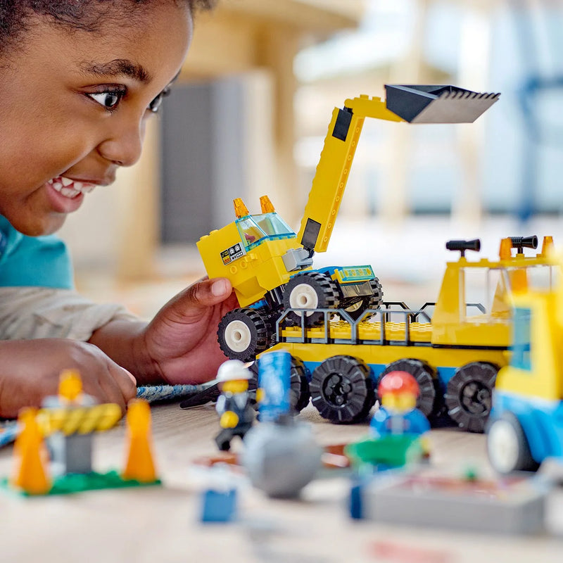 LEGO® City - Construction Trucks and Wrecking Ball Crane (60391)