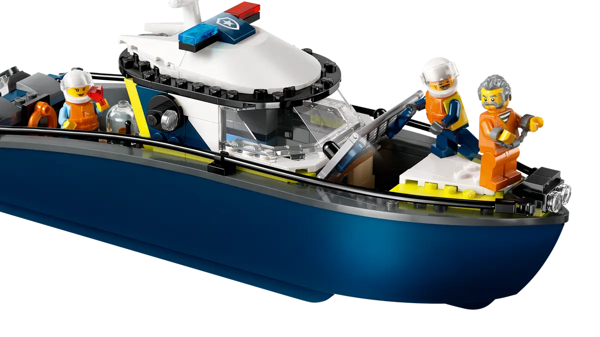City - Police Boat Chase (60456)