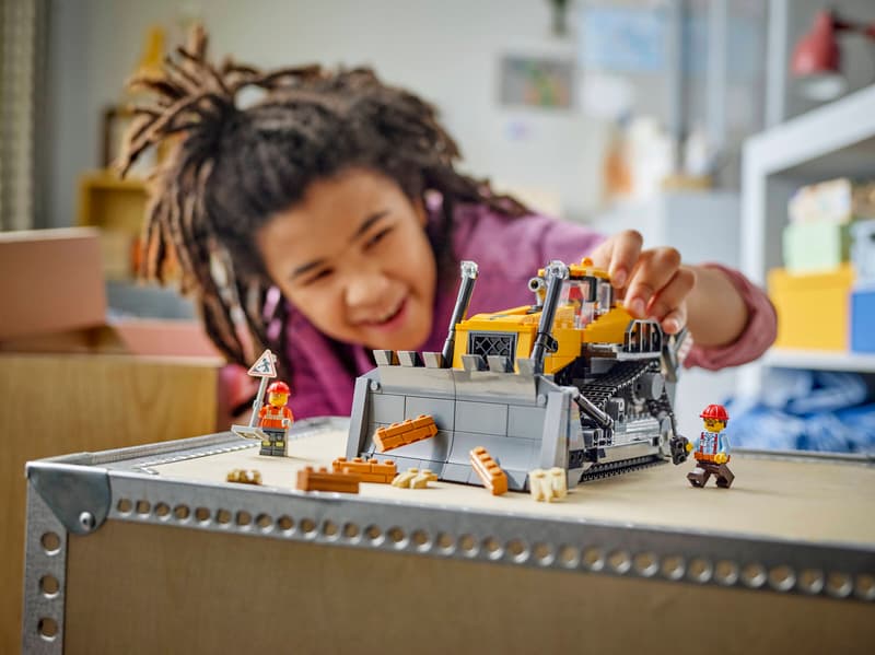 City - Yellow Bulldozer (60466)