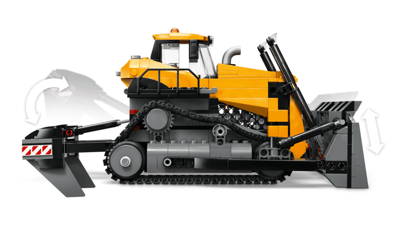 City - Yellow Bulldozer (60466)