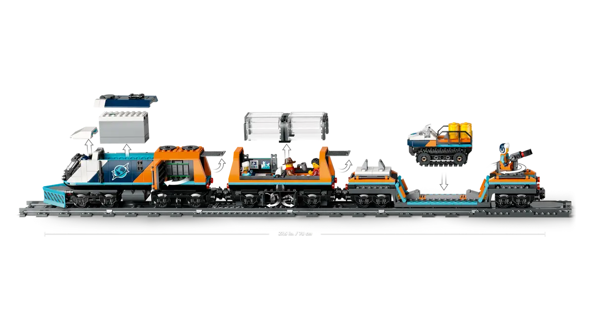 City - Explorers' Arctic Polar Express Train (60470)