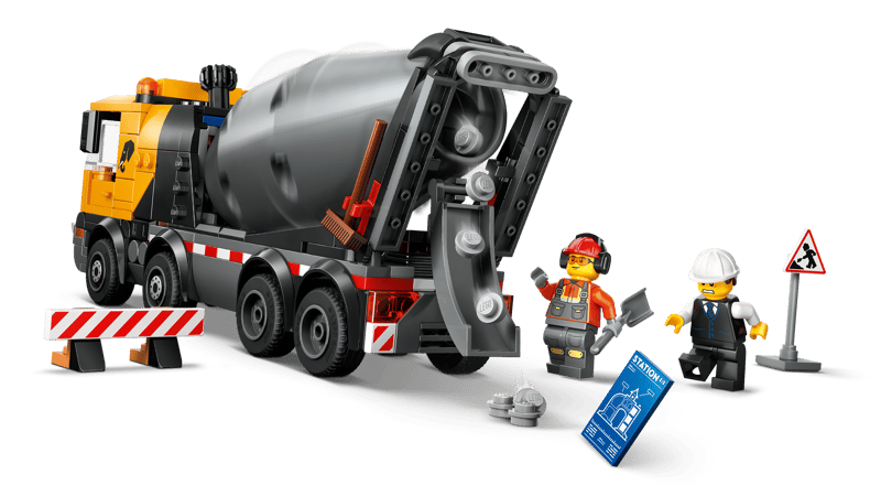City - Cement Mixer (60478)
