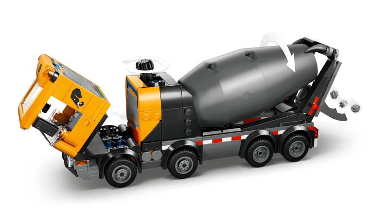 City - Cement Mixer (60478)