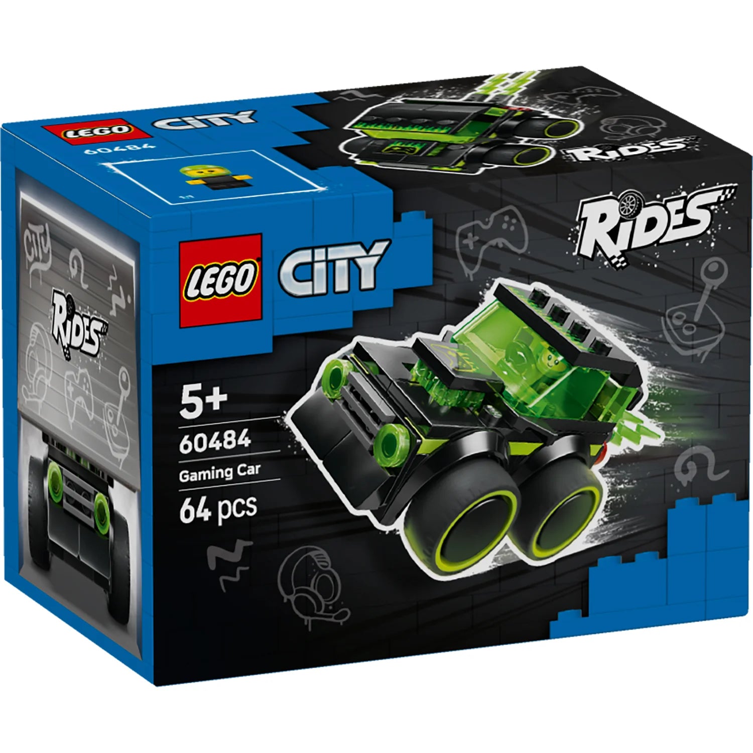 City - Rides – Gaming Race Car (60484)