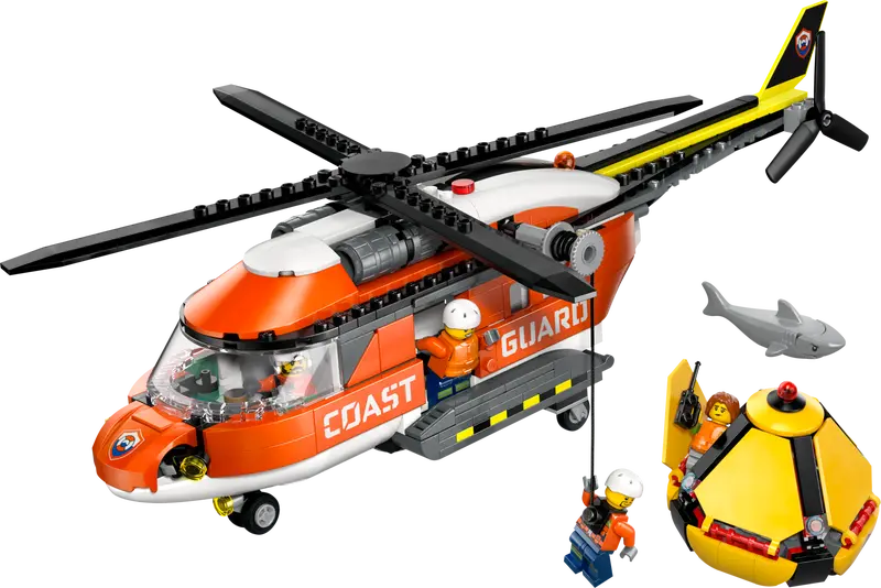 City - Coast Guard Helicopter (60503)