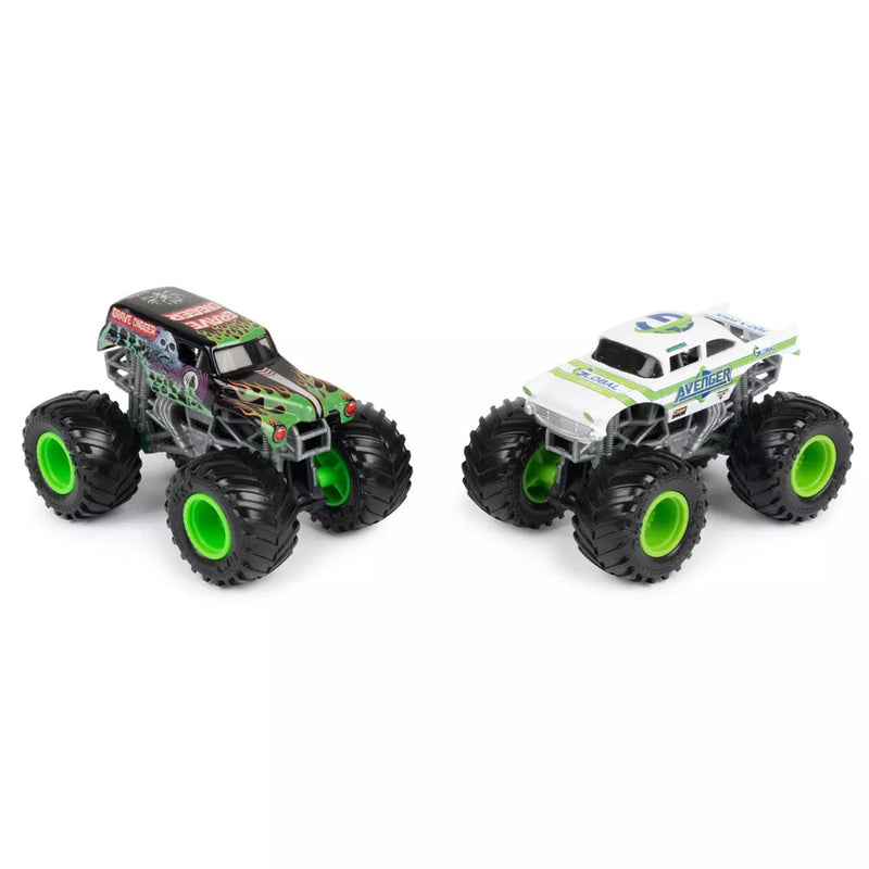 Monster Jam Diecast Trucks - 2 Pack
