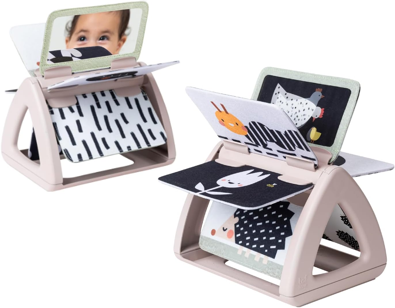 Black & White Spinning Book