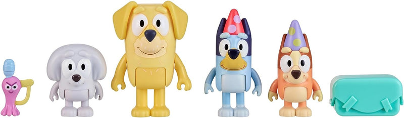 Bluey - Pass The Parcel Figures 4 Pack