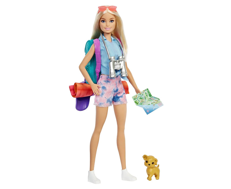 Barbie It Takes Two Camping Malibu with Puppy Doll Set Toot