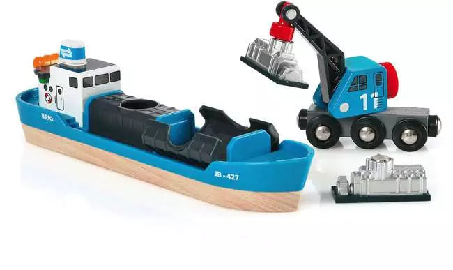 Freight Ship and Crane (33534)