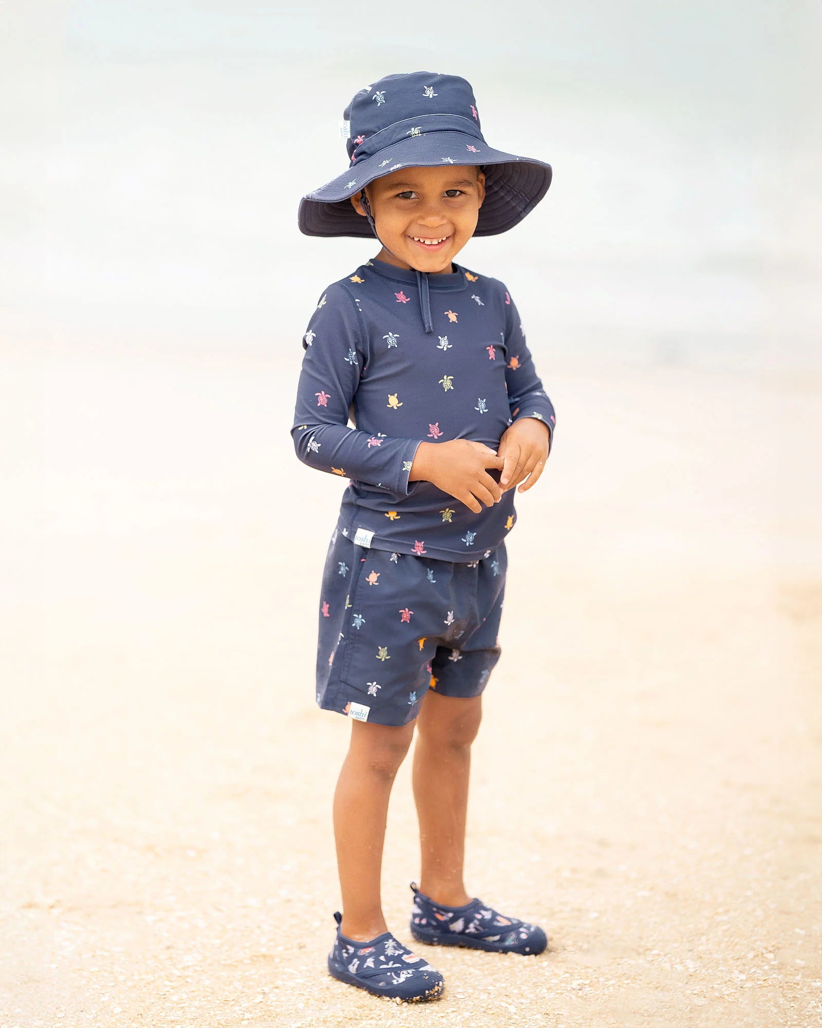 Kids Swim Boardshorts  - Turtle Island