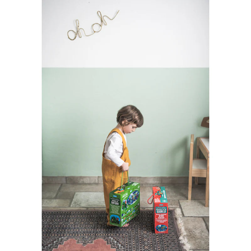 Travel, Learn and Explore - Puzzle and Book Set - The Wonders of Nature 200 pcs