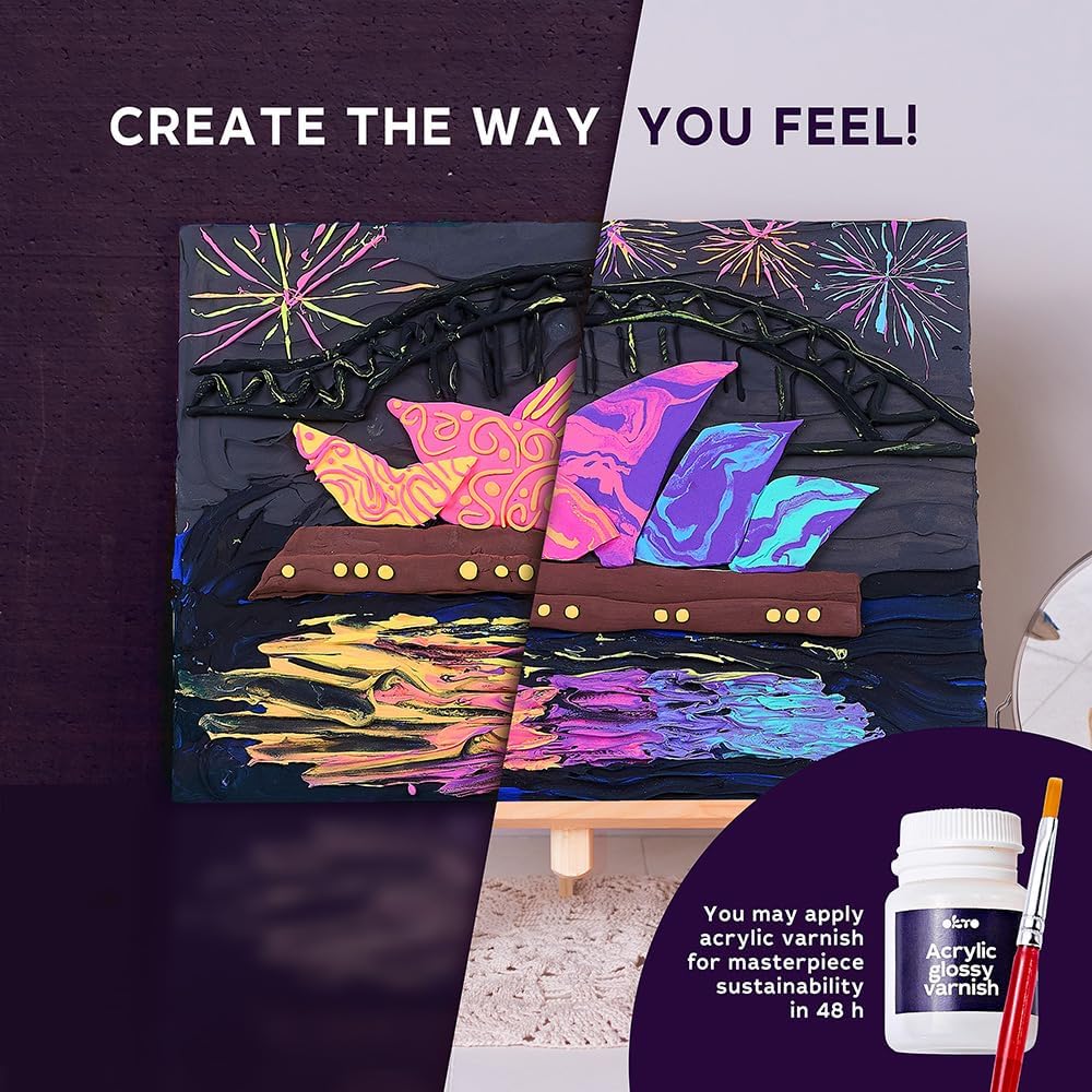 Sensory Art 3D Creative Set - Sydney Opera House