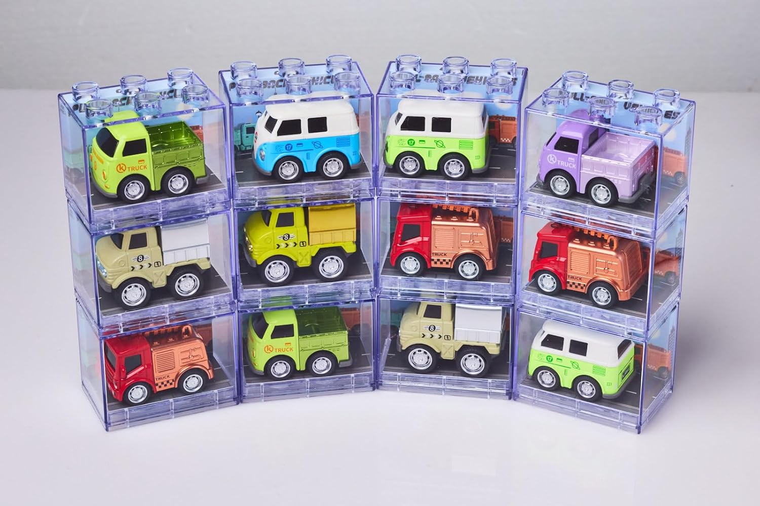 Diecast Pull-Back Vehicles - City Series - Assortment