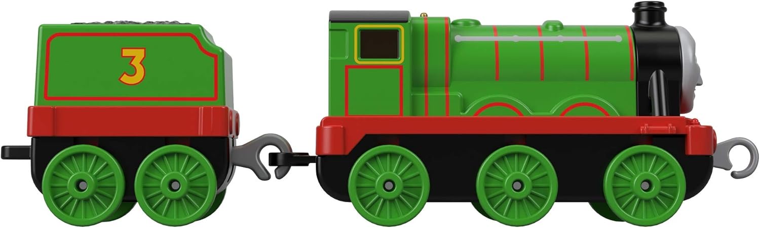 Large Die-Cast Push Along Engine - Henry - Toot Toot Toys