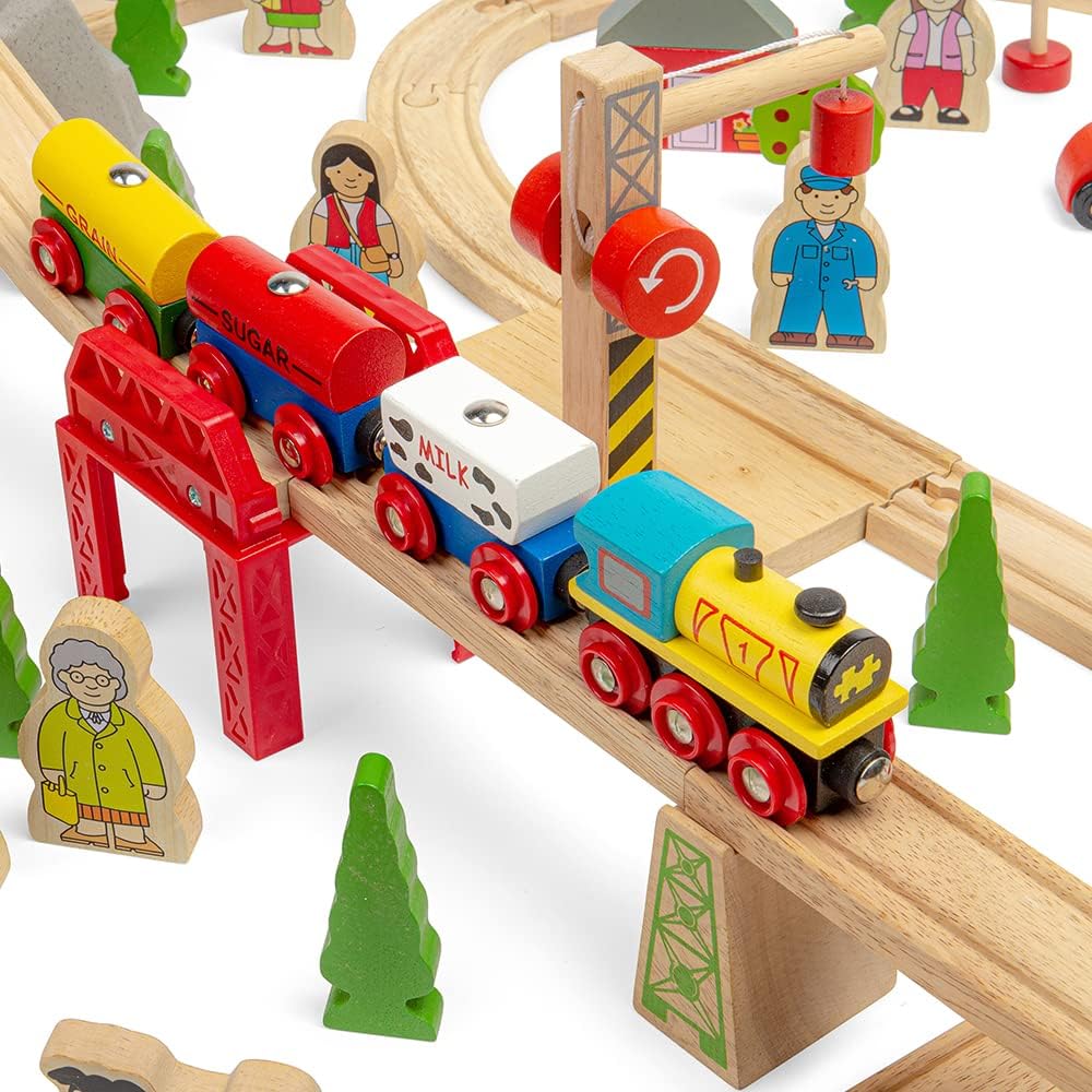 Mountain Railway Train Set