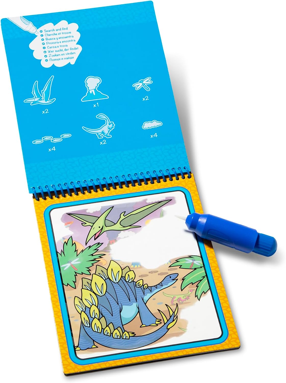 On the Go - Water WOW! - Dinosaurs - Toot Toot Toys