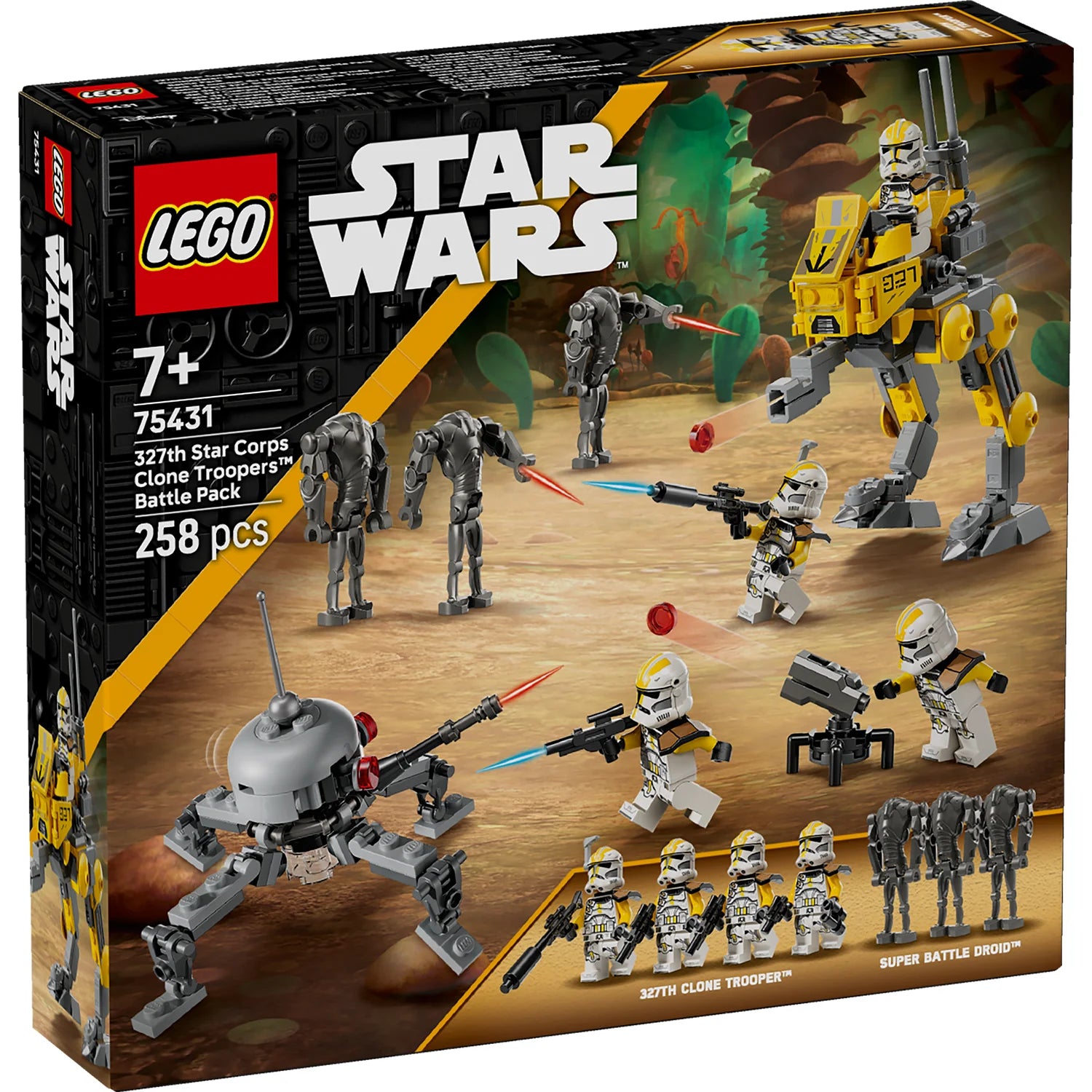 Star Wars™ - 327th Star Corps Clone Troopers™ Battle Pack (75431)