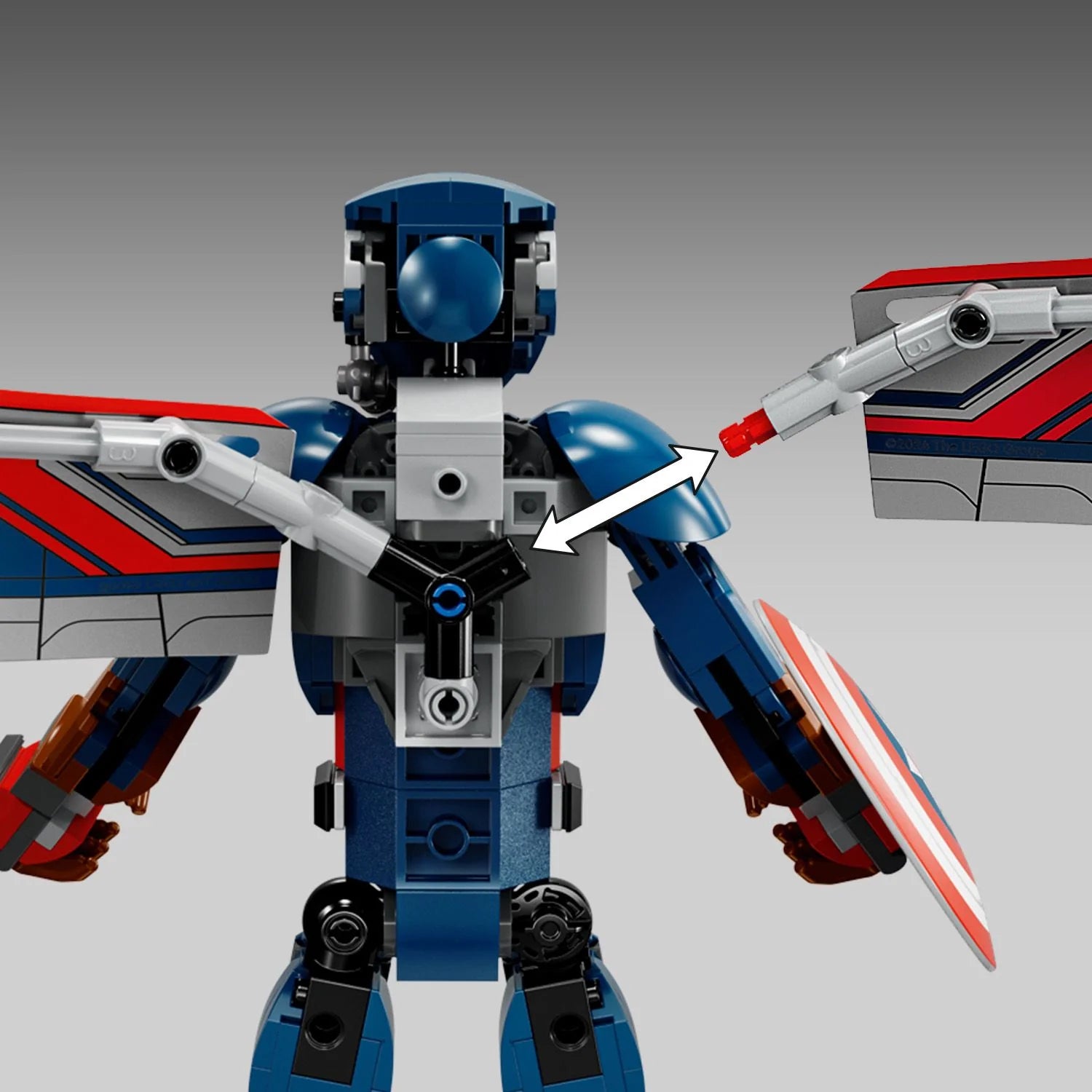 Marvel - New Captain America Construction Figure (76296)