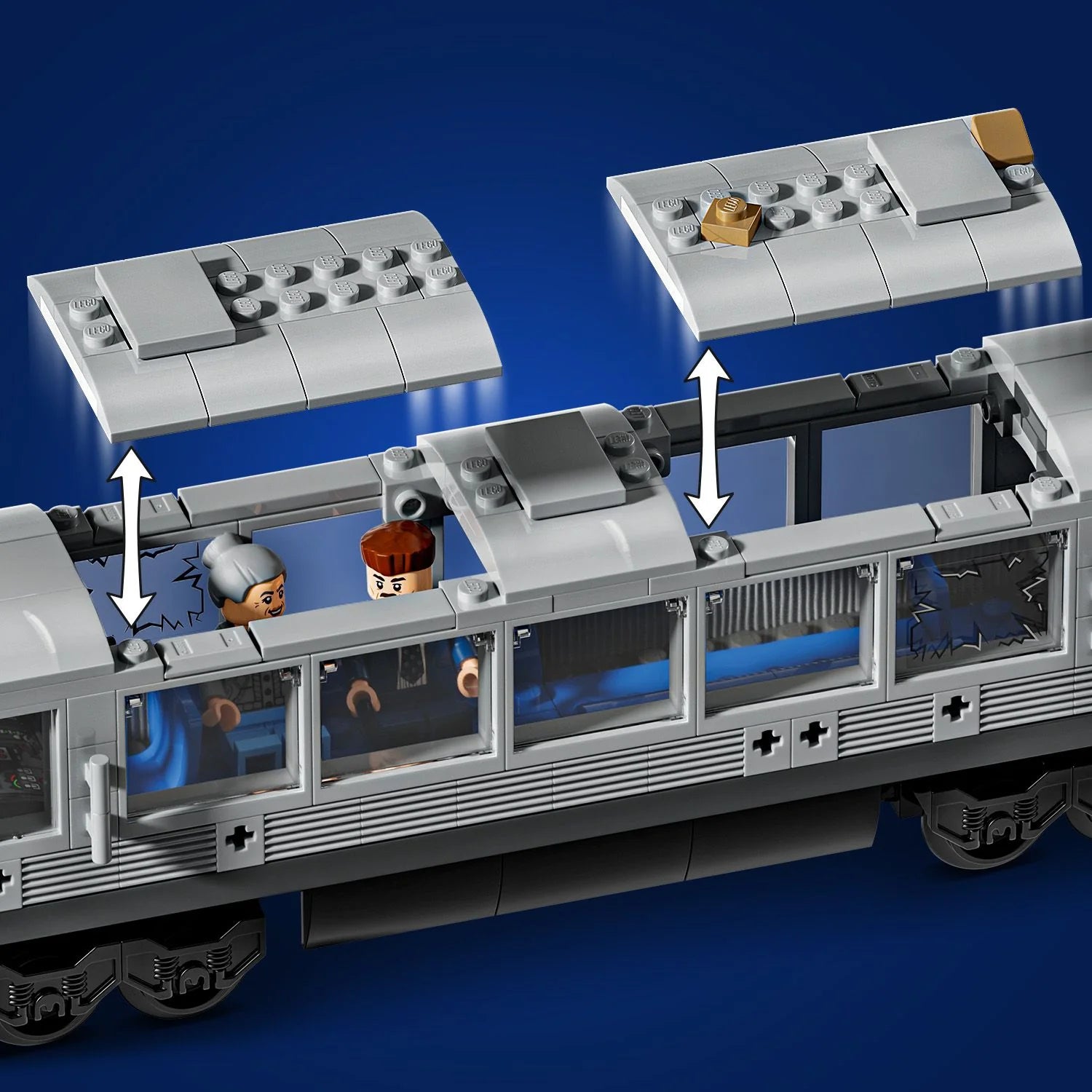 Marvel - Spider-Man vs. Doc Ock Subway Train Scene (76321)