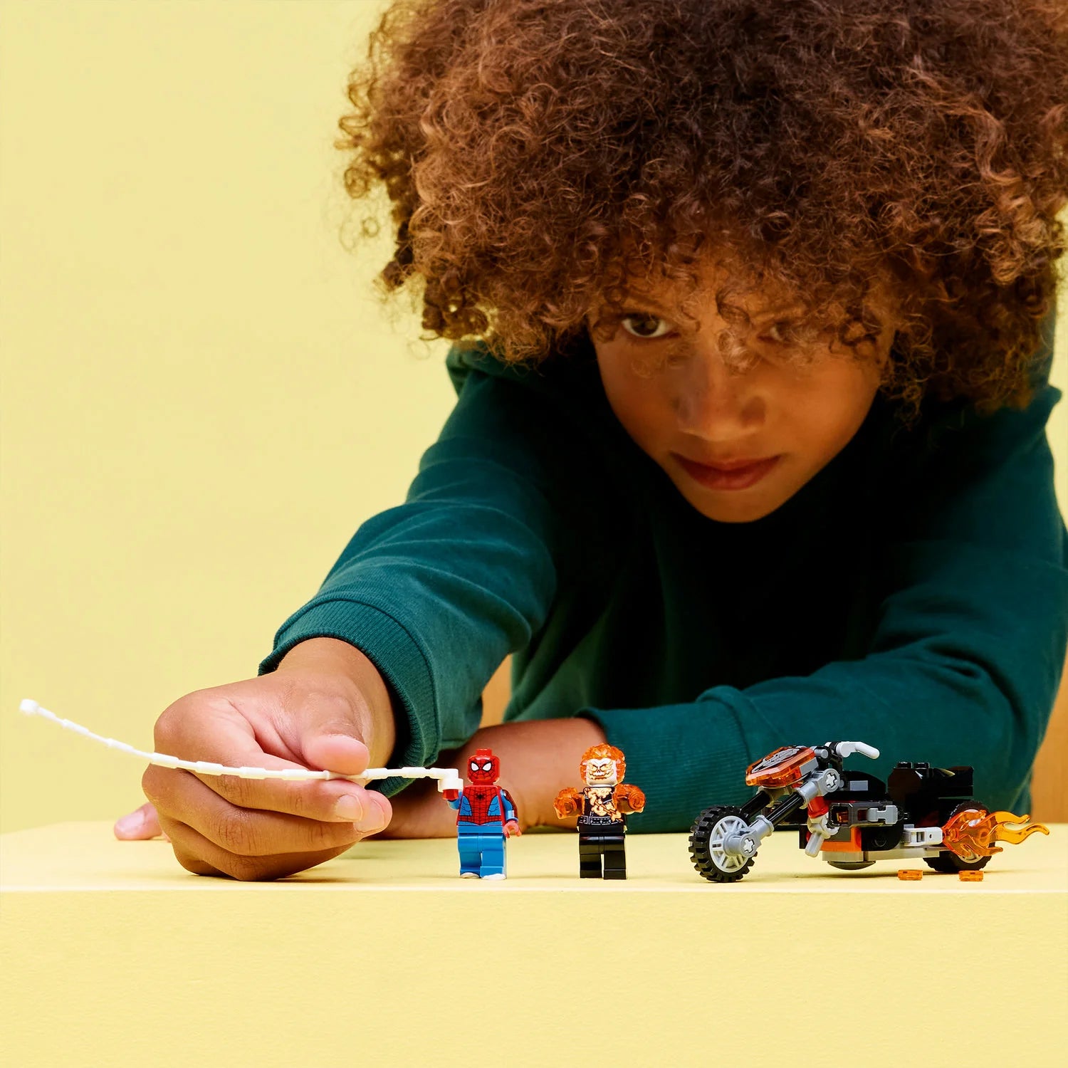 Marvel - Spider-Man vs. Ghost Rider Motorcycle (76335)