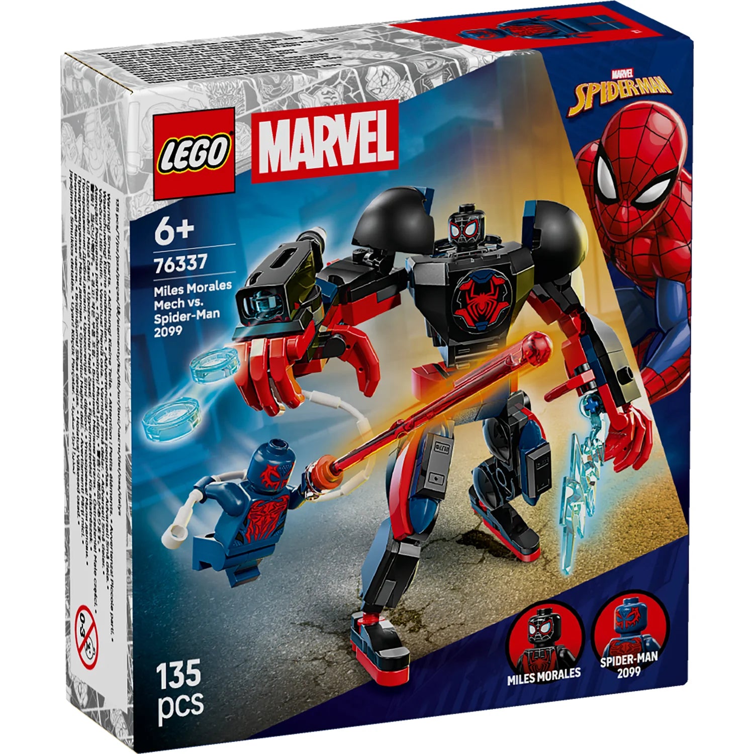 Marvel - Miles Morales Mech vs. Spider-Man 2099 (76337)