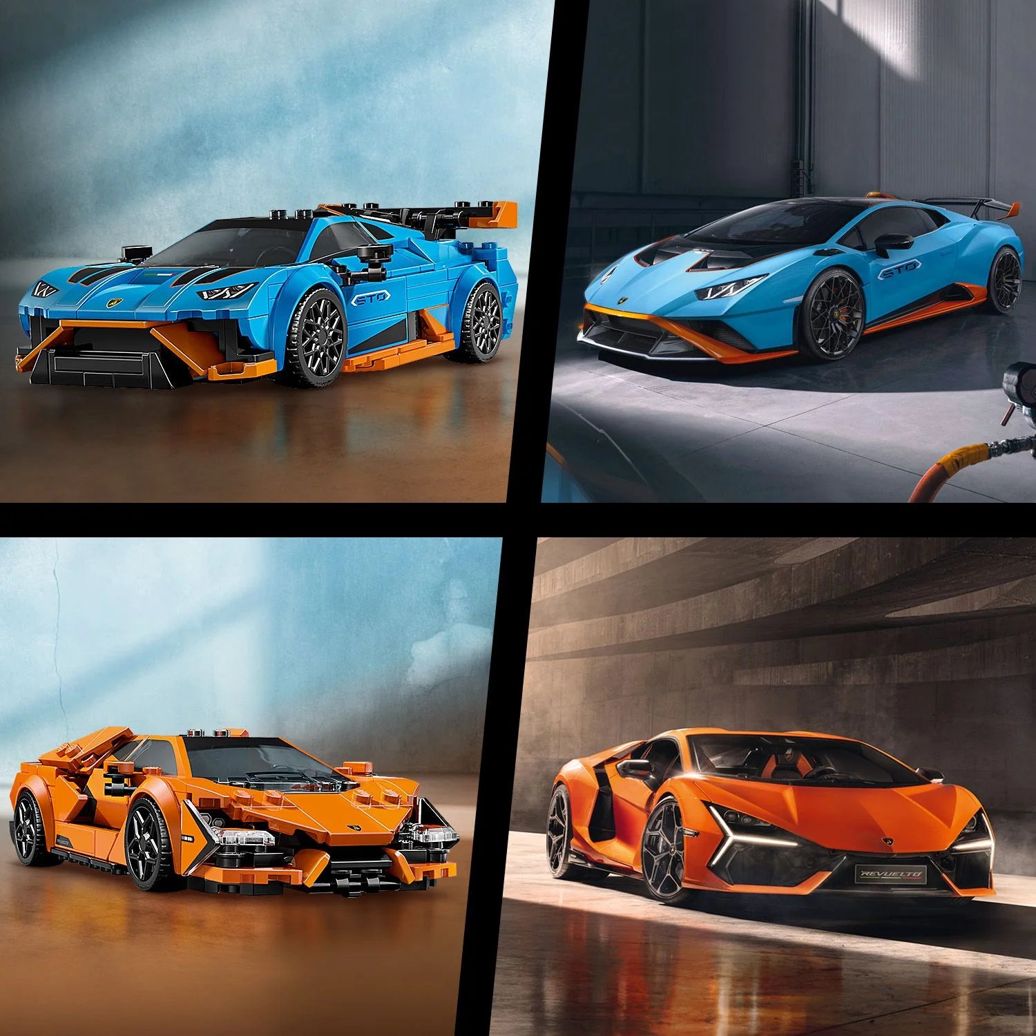 Speed Champions - Lamborghini Revuelto & Huracán STO (77238)