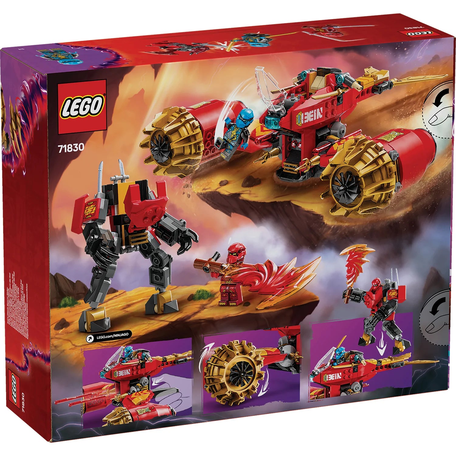 NINJAGO® - Kai's Mech Storm Rider (71830)