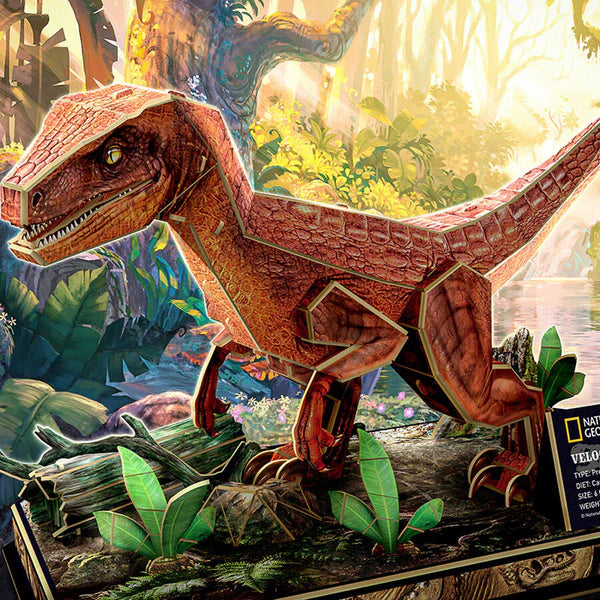 3D Puzzle - Velociraptor