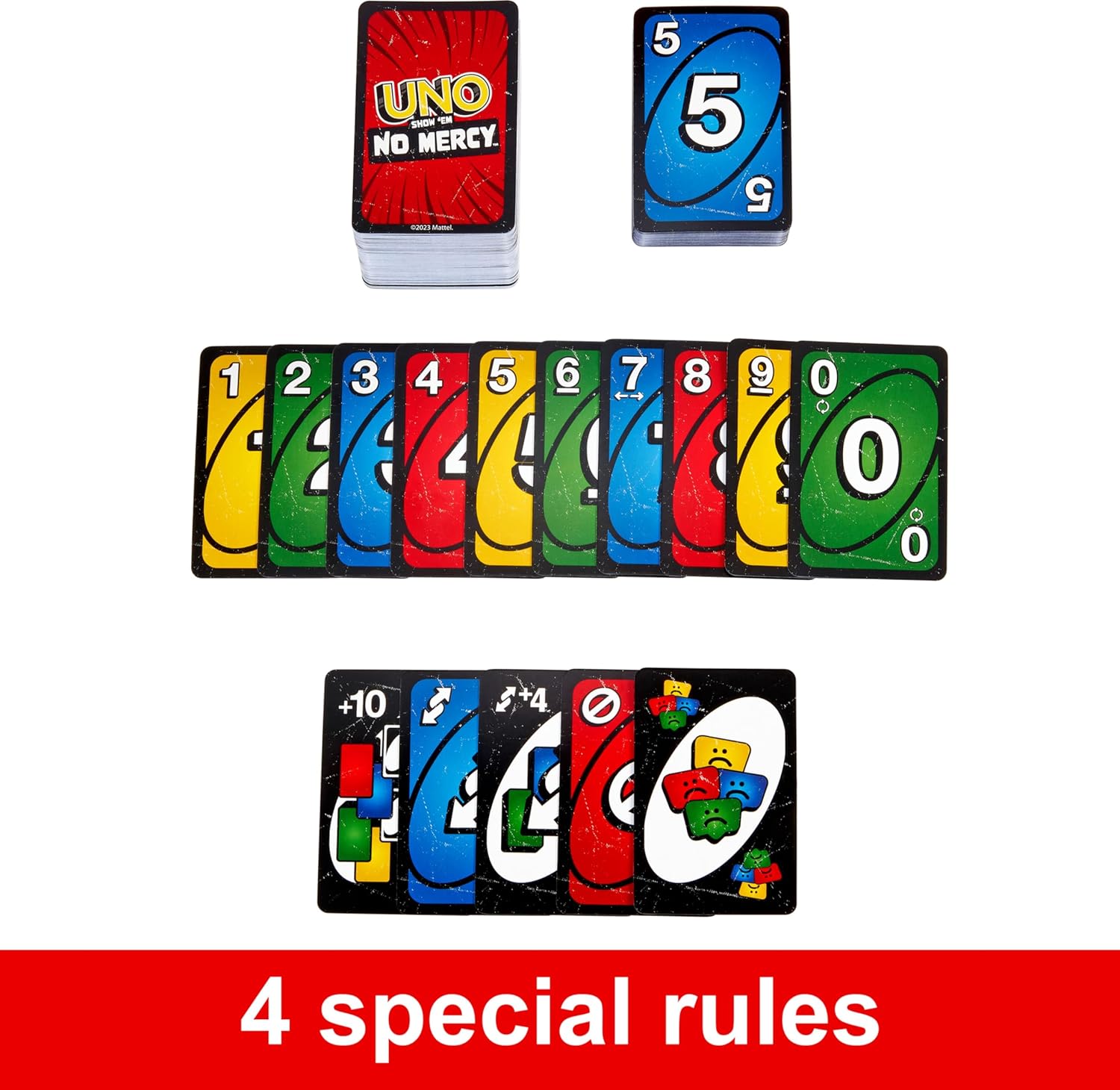 UNO Show 'Em No Mercy Card Game