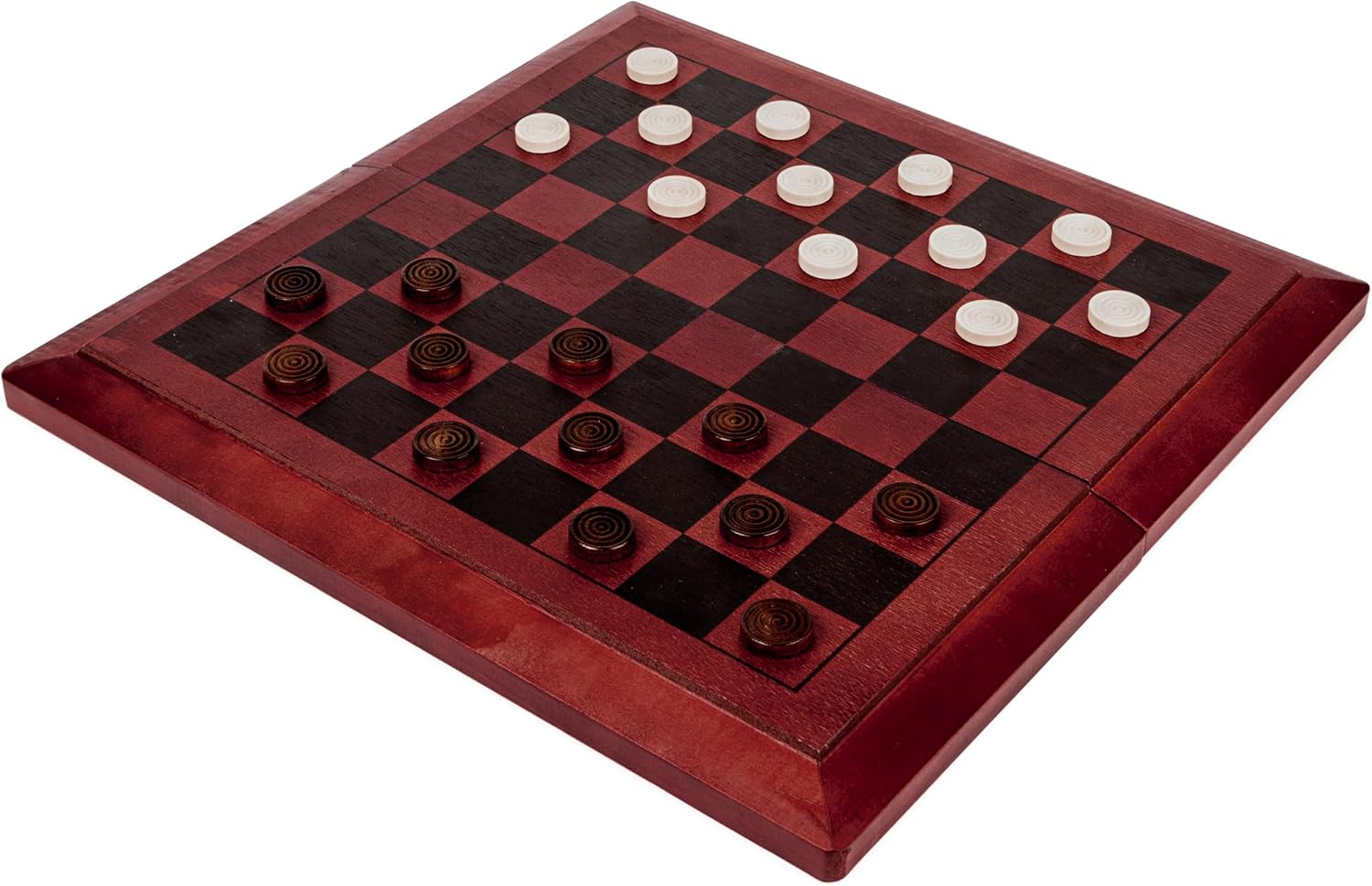 Classic Games Deluxe Wooden Backgammon, Chess & Checkers - Toot Toot Toys