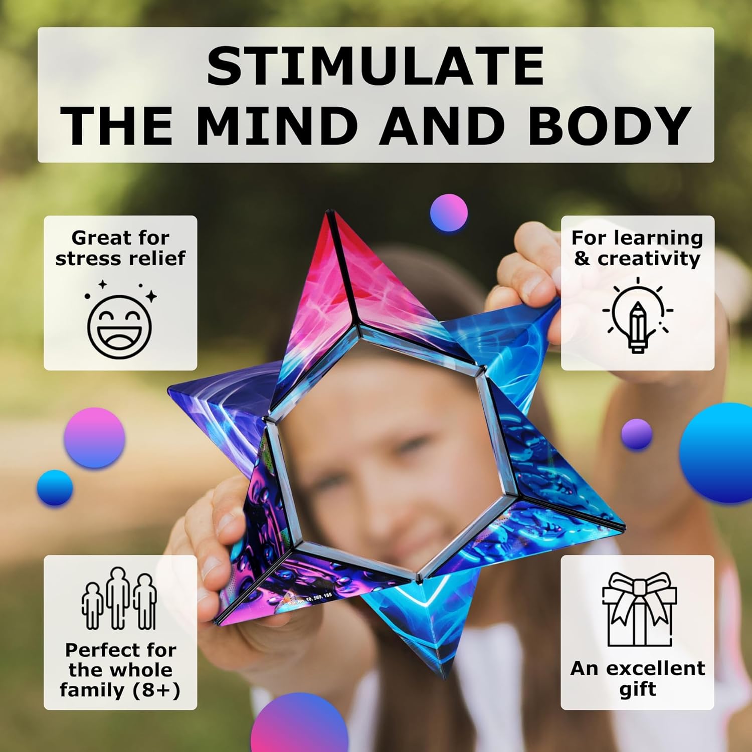 Shape Shifting Magnetic Puzzle Cube