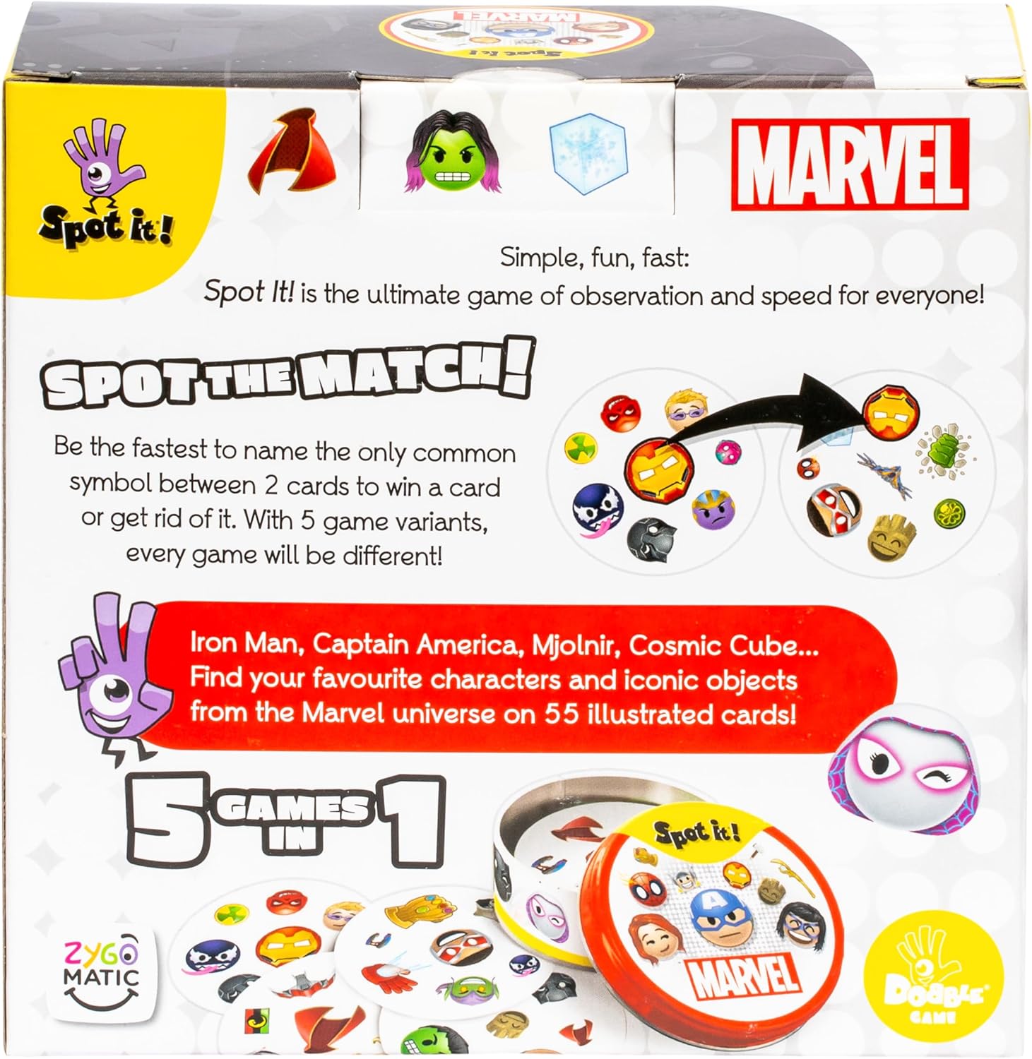 Spot It! - Marvel