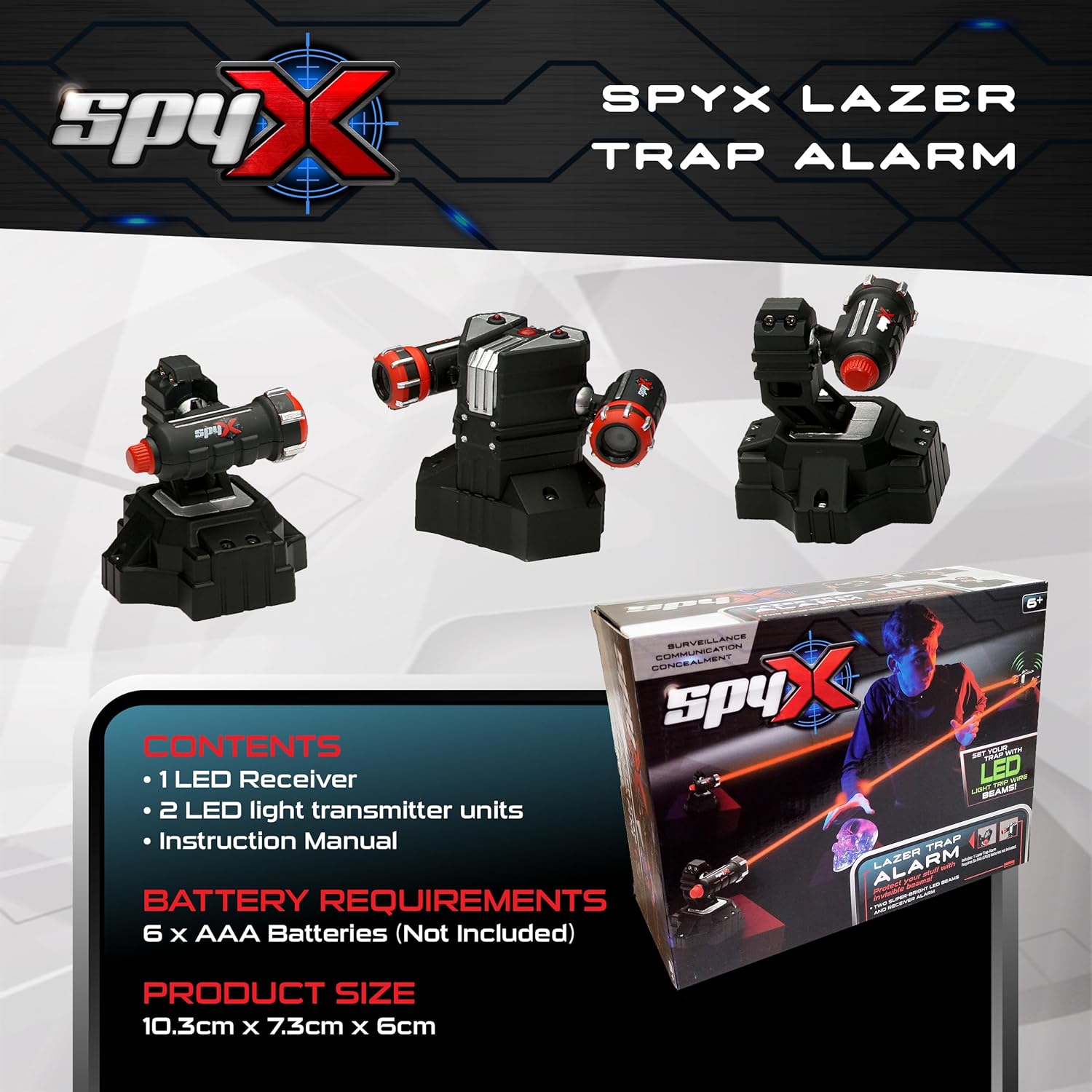 Lazer Trap Alarm