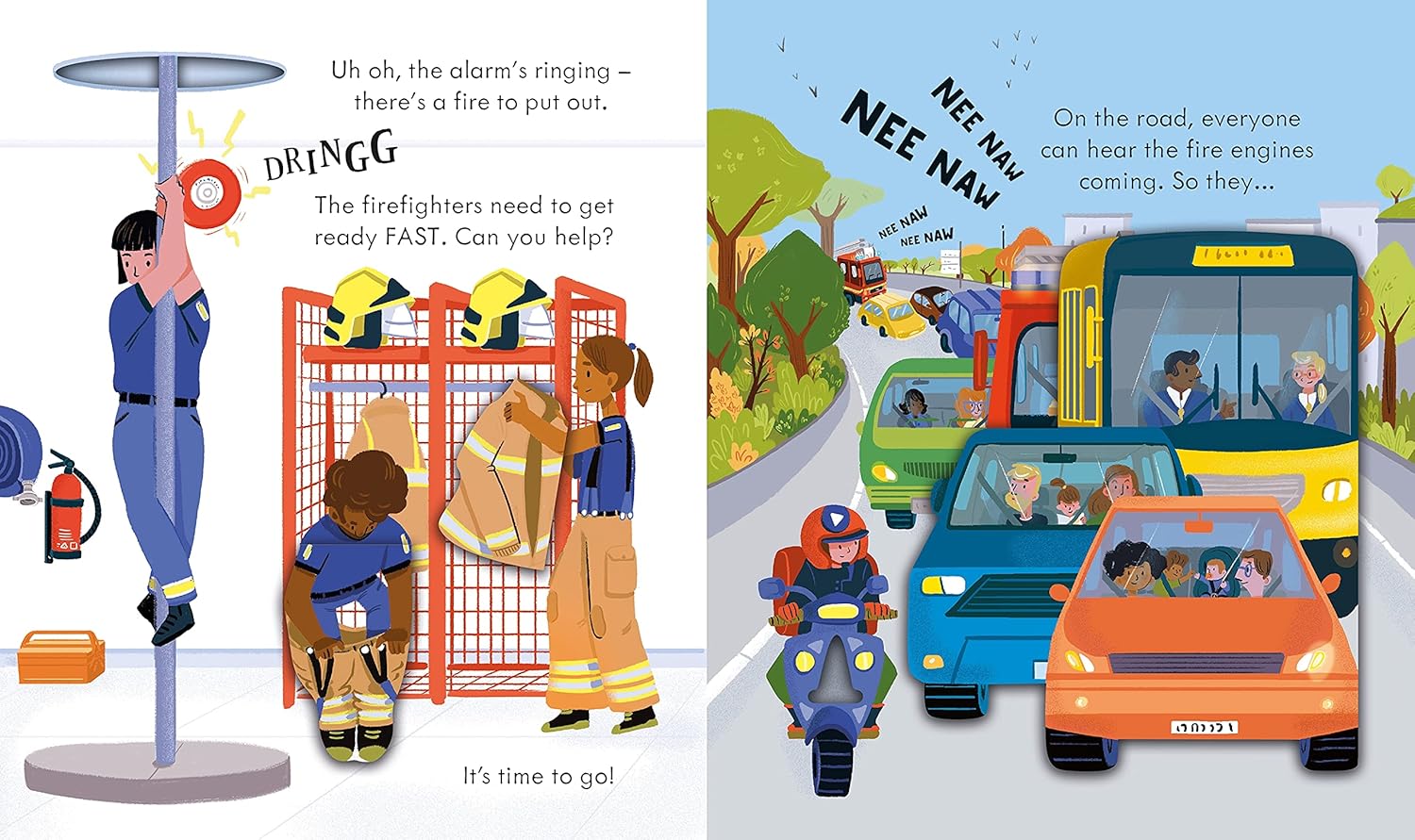 Peep Inside - How a Fire Engine Works
