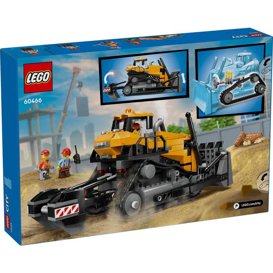 City - Yellow Bulldozer (60466)