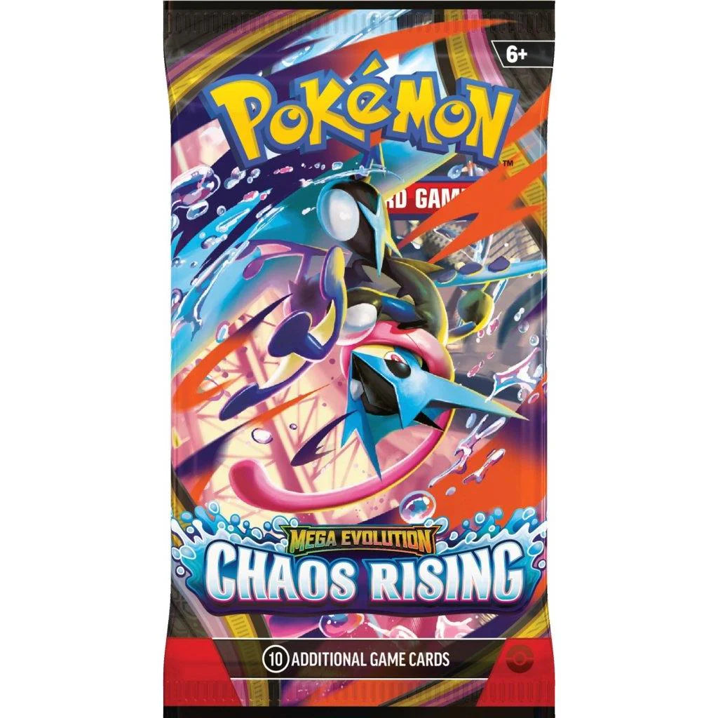 Pokémon TCG: Mega Evolutions 4 - Chaos Rising Booster Pack (*Max 5 packs per customer)