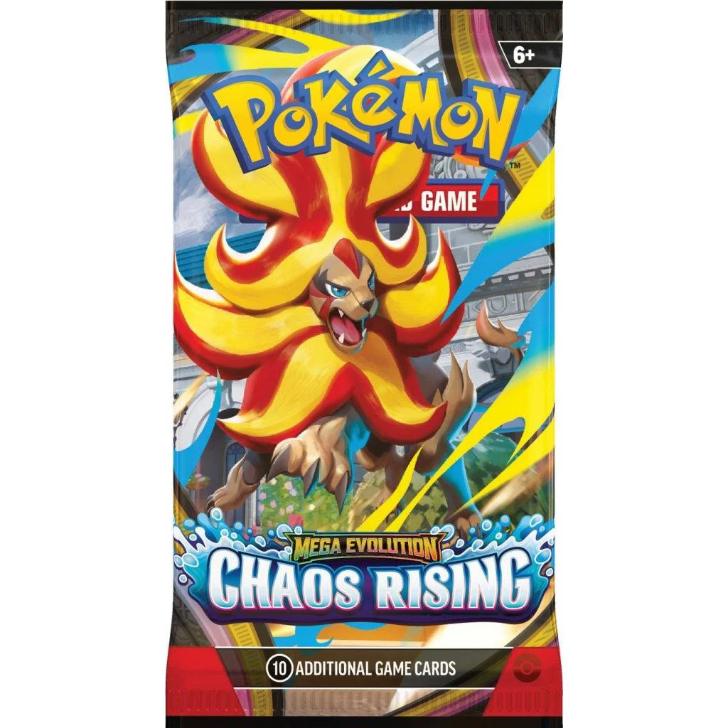 Pokémon TCG: Mega Evolutions 4 - Chaos Rising Booster Pack (*Max 5 packs per customer)