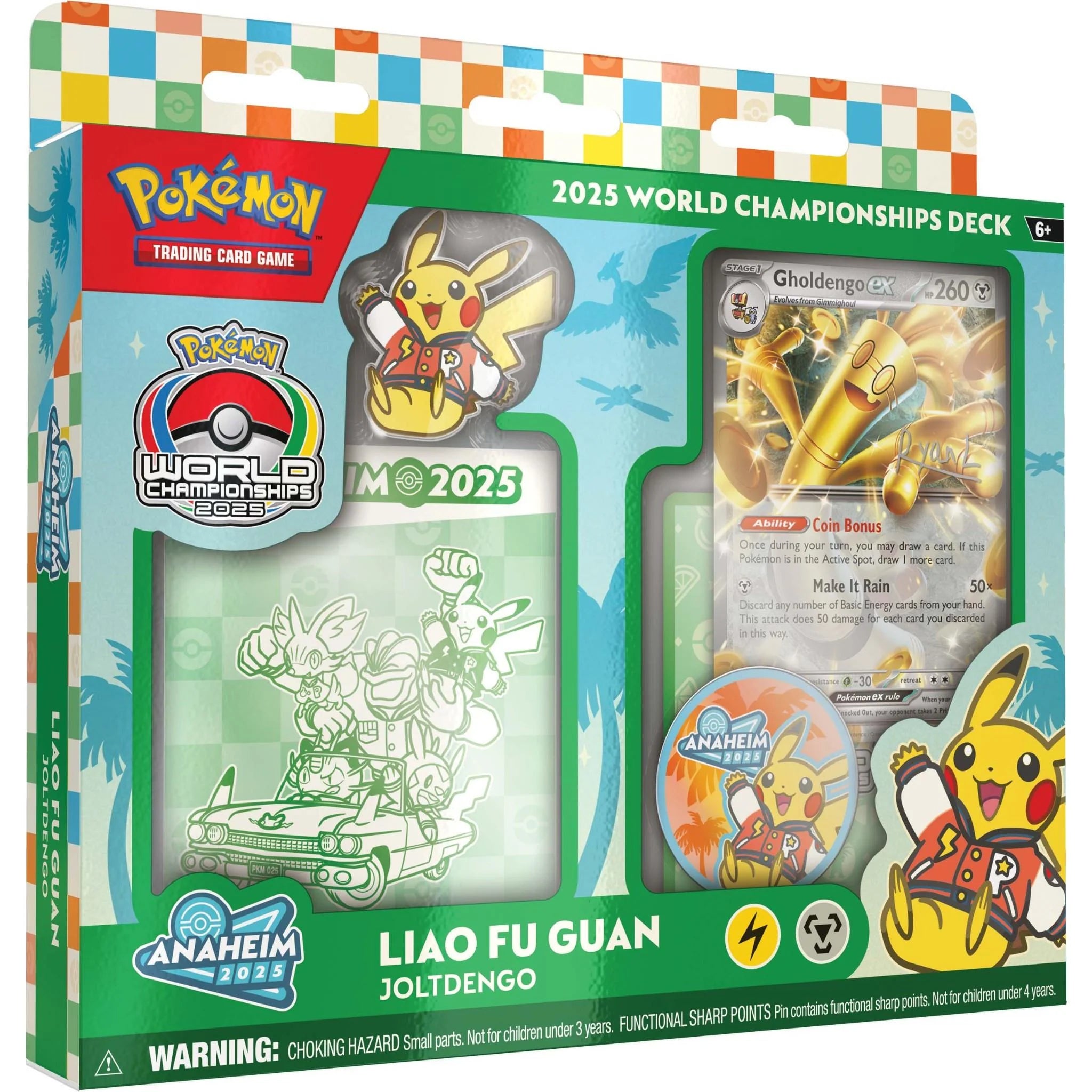 Pokémon TCG - 2025 World Championships Deck - Assorted (*Max 1 per customer)
