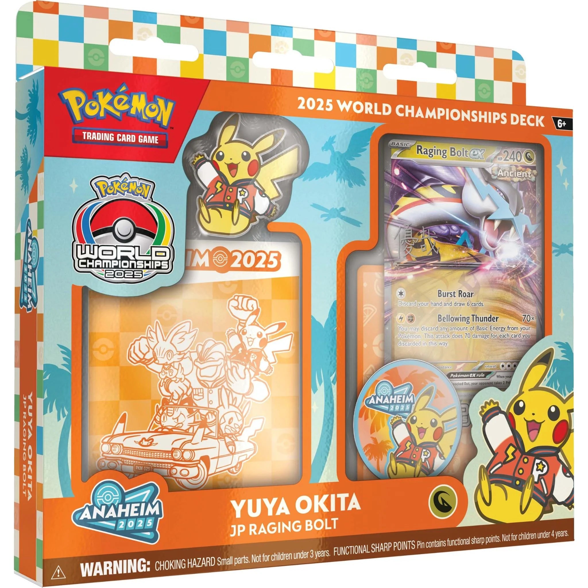 Pokémon TCG - 2025 World Championships Deck - Assorted (*Max 1 per customer)