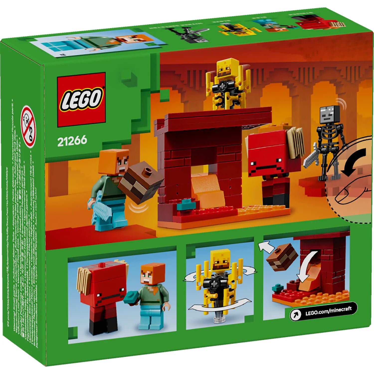 Minecraft® - The Nether Lava Battle (21266)
