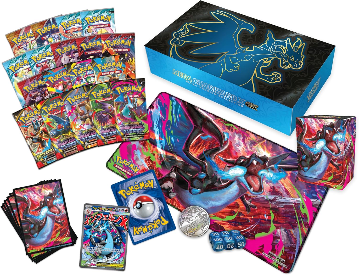 Pokémon TCG Ultra Premium Collection Mega Charizard X ex (*1 per customer)